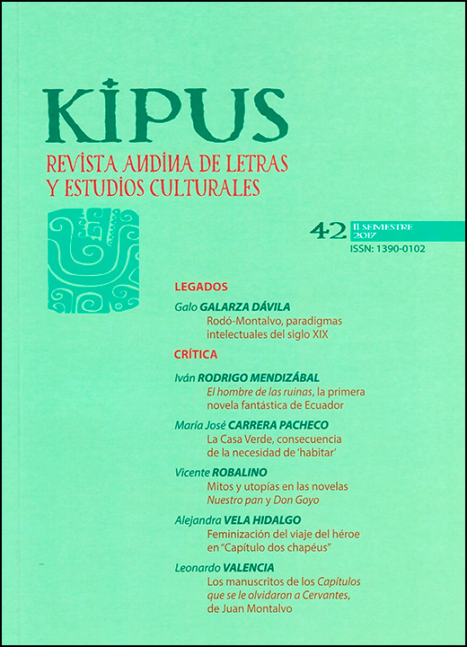 Kipus: revista andina de letras y estudios culturales