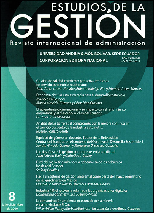 Estudios de la Gestión. Revista Internacional de Administración